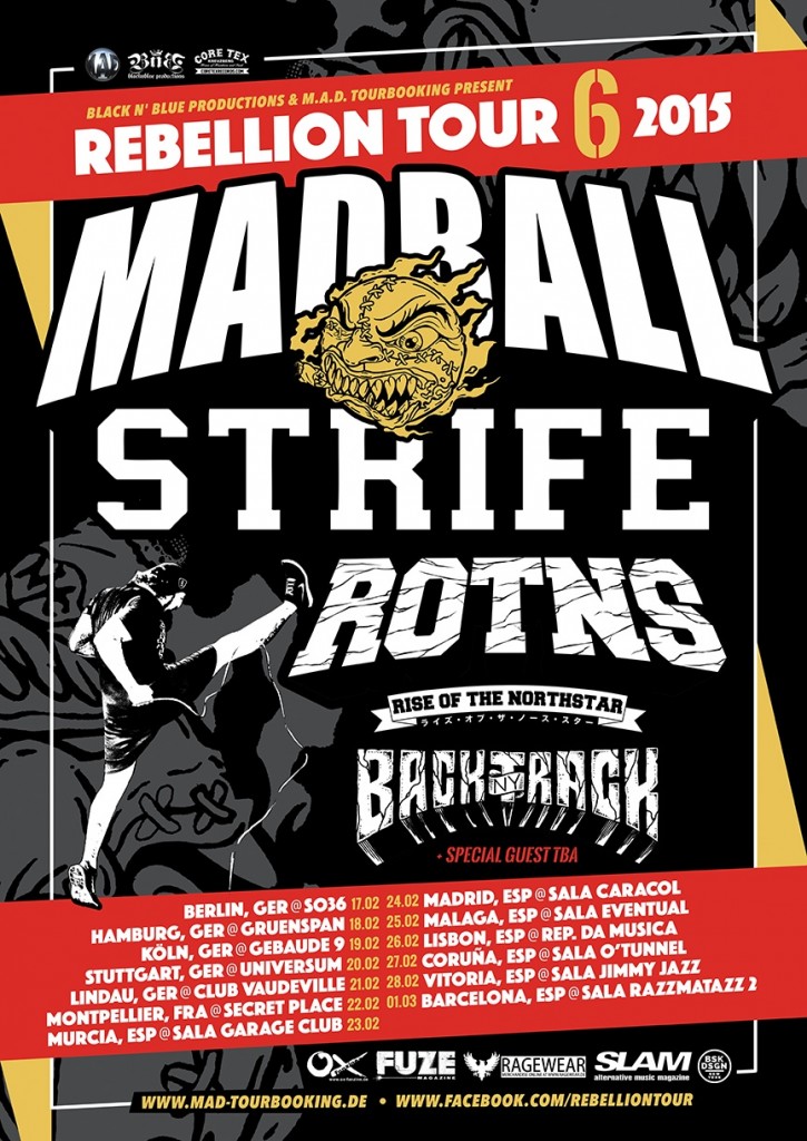 rebellion tour 2015